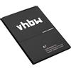 vhbw batteria compatibile con Blackview A7, A7 Pro Handy Smartphone - (Li-Polymer, 2800mAh, 3.8V) - Batterie di ricambio, per telefono