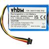 vhbw batteria compatibile con TomTom One XL 340 navigatore GPS (1100mAh, 3,7V, Li-Ion)