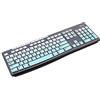 iKammo Logitech MK270 - Copertura per tastiera wireless Logitech MK270 e Logitech K200 K260 K270 MK200 MK260 MK270 MK275 MK295, accessori Logitech MK270 (menta graduale)