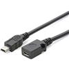 MISUVRSE Micro USB Femmina a Mini USB Maschio Adattatore Caricatore Adattatore 13cm Convertitore Cavo di Ricarica Dati Per Cellulare MP4 Cavo Dati Organizer Kit