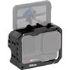 Nitze Gabbia per Insta360 Ace Pro 2/Ace Pro/Ace, Gabbia in Alluminio Verticale Orizzontale per Videocamera con Interfaccia Magnetica e Cold Shoe per Luce Video a LED - T-IN03A