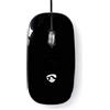 Nedis Wired Mouse MSWD200BK Mouse