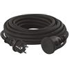 EMOS Prolunga 10 m Schuko Cavo di prolunga in gomma da esterno IP44, H07RN-F3G 2,5 mm2