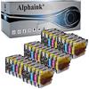 alphaink 30 cartucce compatibili con Brother LC-985 per stampanti Brother DCP J515W, J315W, J140W, J125 - MFC J410, J265W, J220, J415W