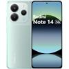 XIAOMI Redmi Note 14 5G 8+256 GB, Smartphone 6,67, AMOLED, MediaTek Dimensity 7025-Ultra, Verde (Versione UE) XIAOMI Redmi Note 14 5G 8+256 GB, Smartphone 6,67, AMOLED, MediaTek Dimensity 7025-Ultra