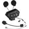 VOBORCascoMotoAuricolareBT12B 5.0 Riduzione del Rumore, 2000mAh Hi-Fi, 150M Interfono Bluetooth