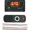 Yklhsocneg MP3 WMA Decoder Board Wireless Bluetooth 5.0 7V-25V Decoder Auto Lettore MP3 Modulo di Registrazione USB FM AUX Radio per Altoparlante