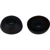 Generic 2 cuscinetti auricolari in silicone per Samsung Galaxy Buds3 FE (misura S/M/L), colore: nero