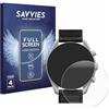 savvies 4 Pezzi Full-Screen Pellicola Protettiva per Omega x Swatch Speedmaster Moonswatch Full Cover Pellicola Copertura [Trasparente, 3D Curved]