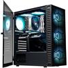 Tiburcc Computer Gaming PC AMD Ryzen 7 (5700X - RX 9060XT 16GB) M.2 1TB NVMe - Ram 16GB DDR4 - B550 - WiFi Bluetooth Windows 11