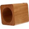 Mikinona Supporto da Tavolo in Legno per Telefono a Forma di Cubo Amplificatore Acustico Passivo, per Ufficio