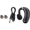 Goshyda Cuffie Bluetooth a Orecchio Singolo, Auricolari Bluetooth 4.1 in Standby Wireless per 70 Giorni con Microfono HD con Riduzione del Rumore, per Lavoro/ufficio/guida