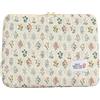 Starnearby Custodia per Laptop, Custodia Protettiva per Laptop con Stampa Floreale, Custodia Protettiva per Computer Portatile, Cover PC Portatili Compatibile con 11/13/14/15/16 pollici