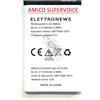 Generico Batteria per Brondi Amico Supervoice caratteristiche e prestazioni pari all'originale 800mAh, BL-4C Batteria Brondi Amico Super voice Nuova.