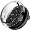 KUTEWEU Custodia Compatibile con Google Pixel Watch 4 Case, Cover in Silicone con Protezione Schermo Bumper di Ricambio Custodia per Google Pixel Watch 4 Smartwatch Accessori (Clear, 41mm)