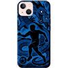 PhoneThrone - Cover Personalizzate con Grafiche Uniche Standard in Vari Temi per Iphone, Honor, Samsung, Altri, Custodia Cover Idea Regalo (IPHONE 11, Nerazzurri)