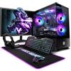 Vibox III-442 PC Gaming Completo - Schermo da 23 pollici - Intel Core i7 12700KF 12 cores - Nvidia RTX 5060 8GB - 16GB RAM - 1TB SSD - Windows 11 - WiFi 6 + Bluetooth 5.4