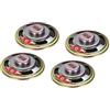 QUARKZMAN 8 Ohm 0,5W Interno Magnete Altoparlante 4pz Metallo Plastica | Metallo Involucro, per Home Audio, Dispositivi Visivi