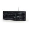 Gembird KB-U-103-PT tastiera USB Portoghese Nero