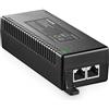 MokerLink Gigabit PoE Injector, 802.3af/at/bt 60W, 10/100/1000Mbps Ethernet, Plug & Play, adattatore da non-PoE a PoE, distanza fino a 100 metri (328 ft.)