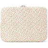Starnearby Custodia per Laptop, Protettiva con Motivo Floreale, Compatibile con 11/13/14/15/16 pollici