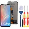 SiuVorZhi Display LCD compatibile con DOOGEE S Cyber LCD Display Touch Screen Assembly Riparazione Parti di ricambio con strumenti.