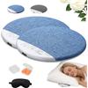 EastHedge Cassa Bluetooth Sotto Cuscino,Altoparlante Da Cuscino,Ultra Sottile, Portatile, Silenzioso, Per Camera Da Letto, Hotel, Campeggio, Viaggi, Studenti (Blu,2)