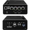 Glovary Micro Firewall Appliance 13th Gen U300E, Dual 10GbE 82599ES SFP+ Mini PC Router, 4 x 2.5GbE LAN Home Server, DDR5 8GB RAM 128GB SSD, USB-C 10Gbit, OPNsense Hardware