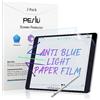 Peslv BlueLight - Confezione da 2 pellicole di carta anti luce blu per iPad 9a 8a 7a generazione da 10,2 pollici e iPad Air 3a e iPad Pro da 10,5 pollici, per disegnare e scrivere come su carta, opaca