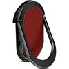 ONEFLOW® - Anello per cellulare premium per tutti i telefoni ULEFONE - Supporto per dita con magnete integrato, girevole a 360 gradi, colore: Rosso