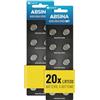 ABSINA 20x LR1130 AG10 Batteria - Batterie LR1130 alcaline da 1,5V a prova di perdite e longevoli - Pile LR54 / V10GA / RW49 / G10A / 189 / GP189 / L1130 / 89A