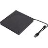 PUSOKEI unità Dvd Esterna, USB 3.0 USB 2.0 unità Ottica per Laptop Scatola per unità CD Esterna Staccabile, Lettore Dvd da 5 Gbps per Masterizzatore CD Rom per Laptop
