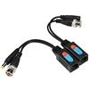 Naroote Adattatore Cavo Coassiale a Ethernet, Adattatore Ethernet a Coassiale Prolunga per Cavo Coassiale in ABS con Indicatore LED per Segnali Video