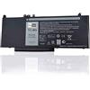 HUBEI G5M10 8V5GX R9XM9 WYJC2 1KY05 Sostituzione della batteria del laptop per Dell Latitude 14 E5450 Latitude 15 E5550 Latitude 12 E5250 Notebook[7.4V 51Wh]