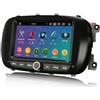 erisin 8 Core Android 14 4+64GB Autoradio GPS Navigatore per Fiat 500X Supporto Senza fili Carplay Android Auto DSP IPS Bluetooth 5.0 Dual Band Wifi DAB+ DVB-T2 Canbus SWC Radio