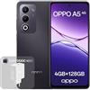OPPO A5 4G 4GB RAM + 128GB ROM, smartphone sbloccato con AI, display da 6,67 a 90 Hz, fotocamera AF da 50 MP, batteria da 6000 mAh, IP65, Midnight Purple (include caricabatterie SUPERVOOC da 45 W)