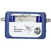 ANFEL Misuratore di segnale DVB-T DVB-T2,Antenna digitale terrestre DVB-T DVB-T2 con rilevatore di segnale satellitare Antenna TV terrestre con sistemi di ricezione TV a bussola