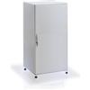 Techly Professional 027842 Armadio Rack 19 a Pavimento 25U Grigio IP55 Porta cieca Prof. 800 mm Grigio