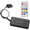 Diyeeni Computer Fan Controller con telecomando, 15m RF wireless Telecomando a distanza Ventola di raffreddamento Controller con funzione anti-inversione