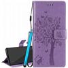 Laybomo Custodia per Nokia 3.4, PU Pelle Borsa Portafoglio Cover per Nokia 3.4, con Slot per Schede Magnetico Flip Stand Protettivo Silicone Custodia per Nokia 3.4 (Viola)