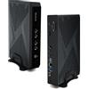 HYSTOU Gaming Pc, Mini PC Gamer RTX3050 GDDR6 Core i9-11900 11th Gen Win 11 Pro 8K Gaming PC, 64GB DDR4 1TB M.2 NVMe SSD 2TB HDD, Four Screen Display Output Mini Desktop Computer, Auto Power on
