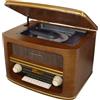 soundmaster NR961 Radio da tavolo DAB+, FM AUX, USB, FM, DAB+, CD, Bluetooth incl. telecomando Marrone