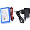 AFTERTECH PACCO BATTERIA PILA 12V 10000mAh 10Ah RICARICABILE AL LITIO 120x65x31mm F2D5