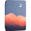 WunM Studio Nuovo Kindle (versione 2022) | Il Kindle più leggero e compatto, ora con un display ad alta risoluzione da 6, 300 ppi e il doppio dello spazio di archiviazione,Custodia Kindle/Gradient Cloud/Luna
