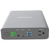 Krisdonia Caricabatterie Portatile 60000mAh con Uscita AC - Power Bank con AC, USB-C e USB 3.0 Fast Charge Adatto per Notebook, MacBook, Smartphone, Tablet, Gopro e Altro