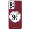 LA CASA DE LAS CARCASAS Cover per Samsung Galaxy A33 5G ufficiale di Harry Potter Anden 9 3/4 Trasparente per proteggere il tuo cellulare. Cover per Samsung in silicone flessibile con licenza ufficiale di Harry Potter