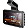 MSDDWL Dash Cam Auto WiFi 1440P Dash Car Dash Cam Telecamera Doppia Lente Registratore DVR Integrato Dashcam G-Sensor Registrazione in Loop Monitoraggio Parcheggio Dashcam(Single Camera None)