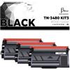 Betaink 3 Toner Compatibili TN-3480 TN3480 per stampanti Brother DCP-L5500DN L6600DW HL-L5000D L5100DN L5100DNT L5200DW L5200DWT L6250DN L6300DW L6300DWT MFC-L5700DN L5750DW da 8000 copie