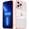 PanXCase Cover Trasparente per Honor X6b 4G - Custodia Clear con Lens Protector Ultra Sottile Morbida Antiurto con Protezione Fotocamera (Rosa)
