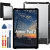 Yuxyiony Nuovo Sostituzione Dello Schermo Per Ulefone Armor Pad 2 Display LCD Riparazione Dello Schermo e Sostituzione Strumento Accessori